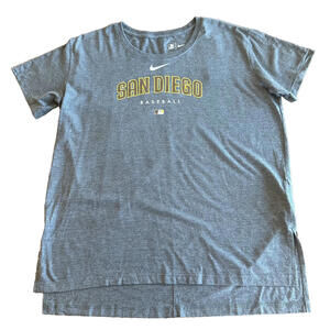 NWT Nike San Diego Padres Short Sleeve Shirt Size Women's Large